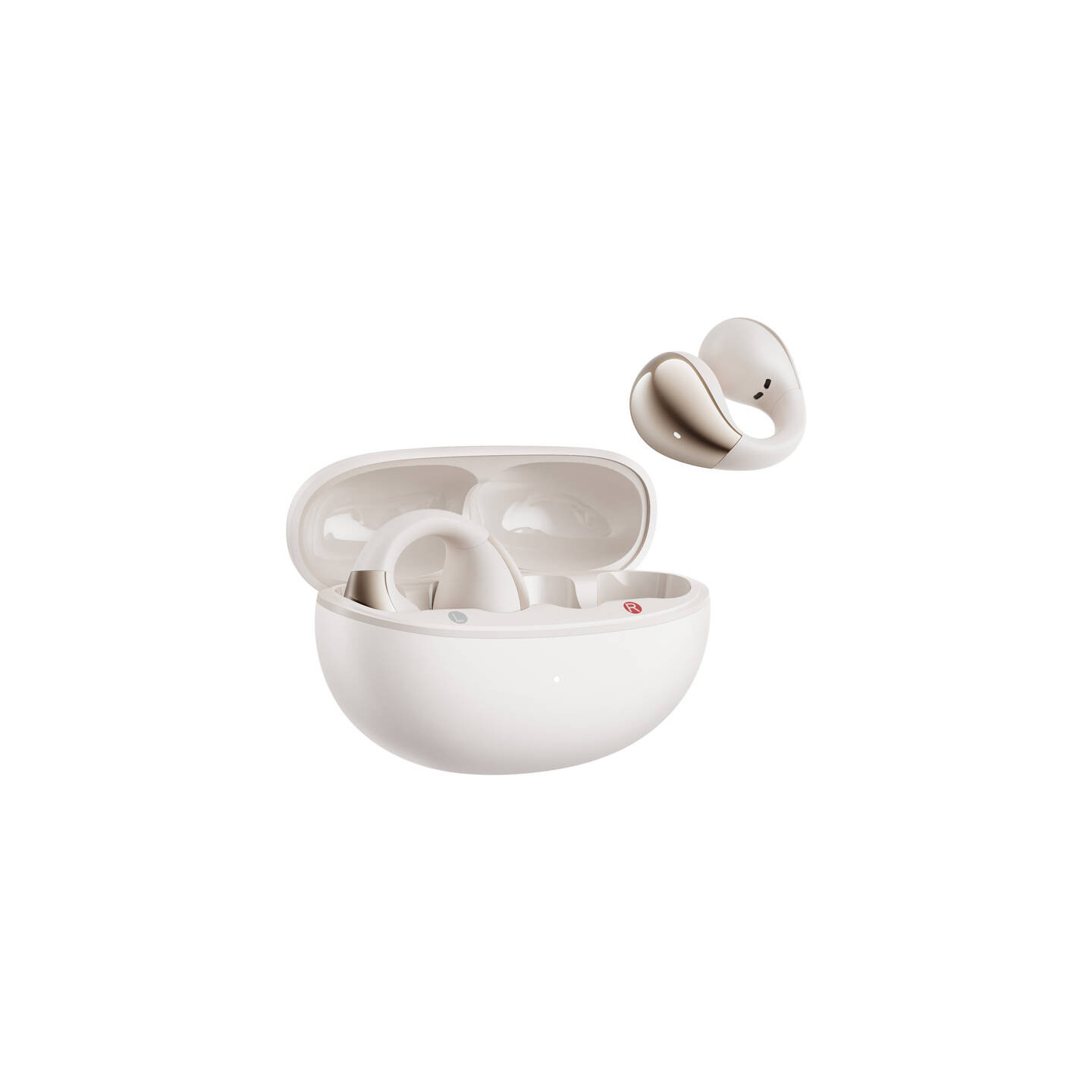 QCY Crossky Clip C30 headphones (white)