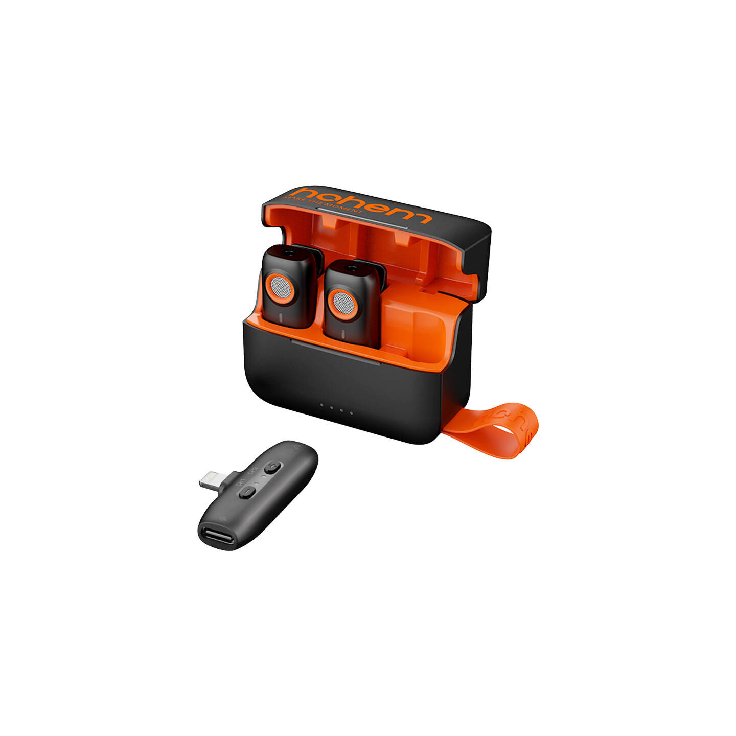 Hohem microphone (2TX + 1RX + charging case)