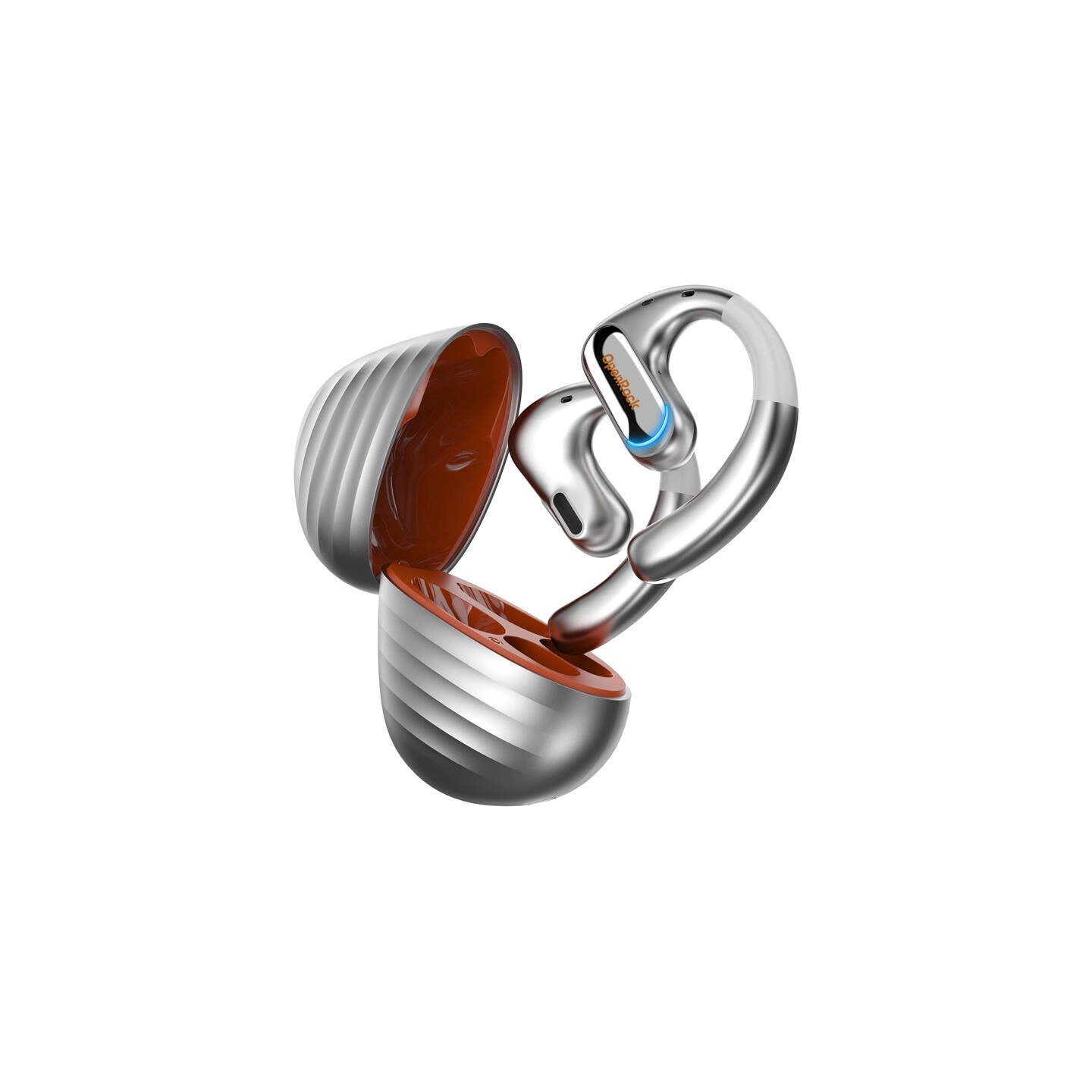 OWS OneOdio OpenRock Pro Wireless Headphones (silver)