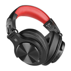 View product Oneodio Fusion A70 Wireless Headphones (Black and Red)