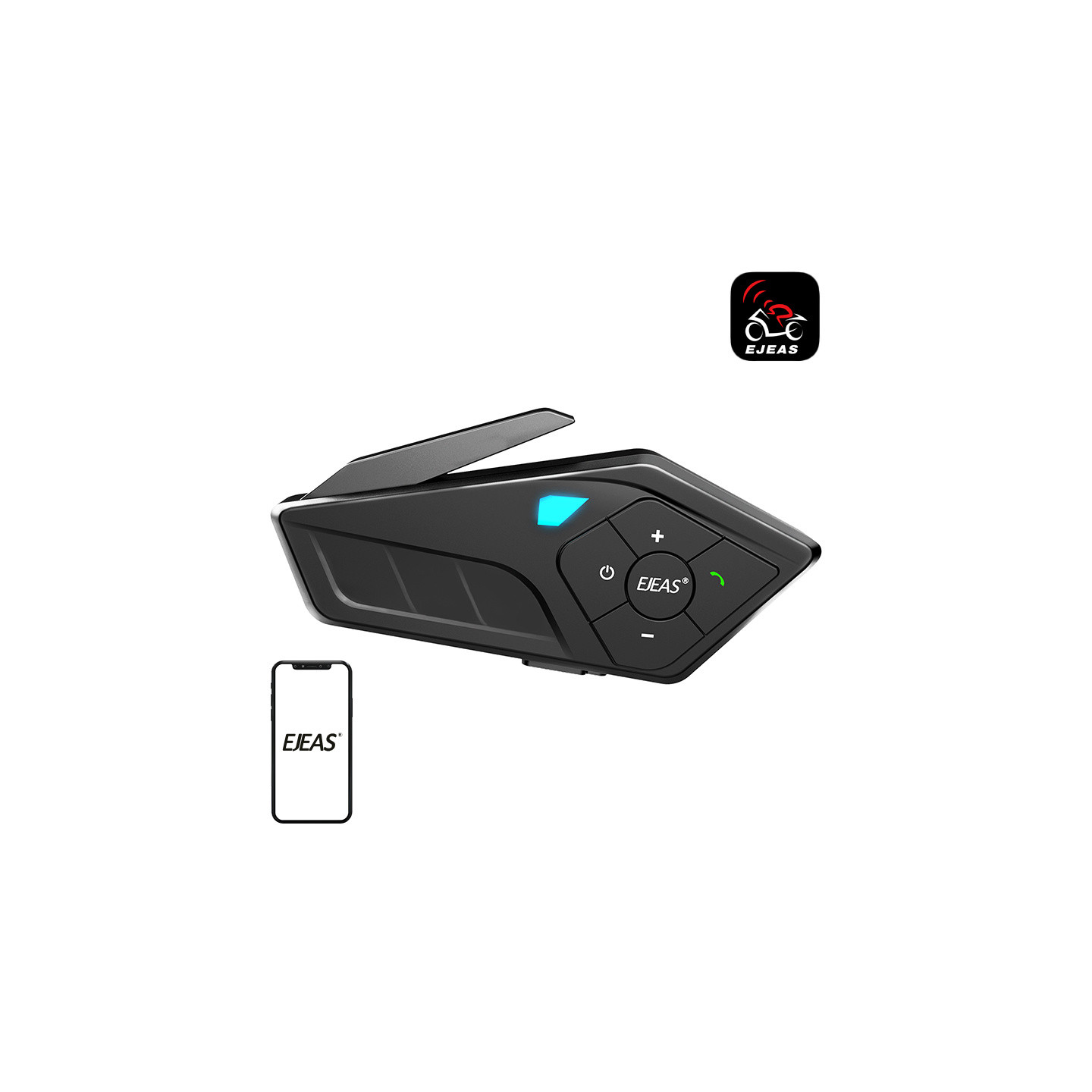 EJEAS E1PRO Bluetooth Helmet Mounted Headphone