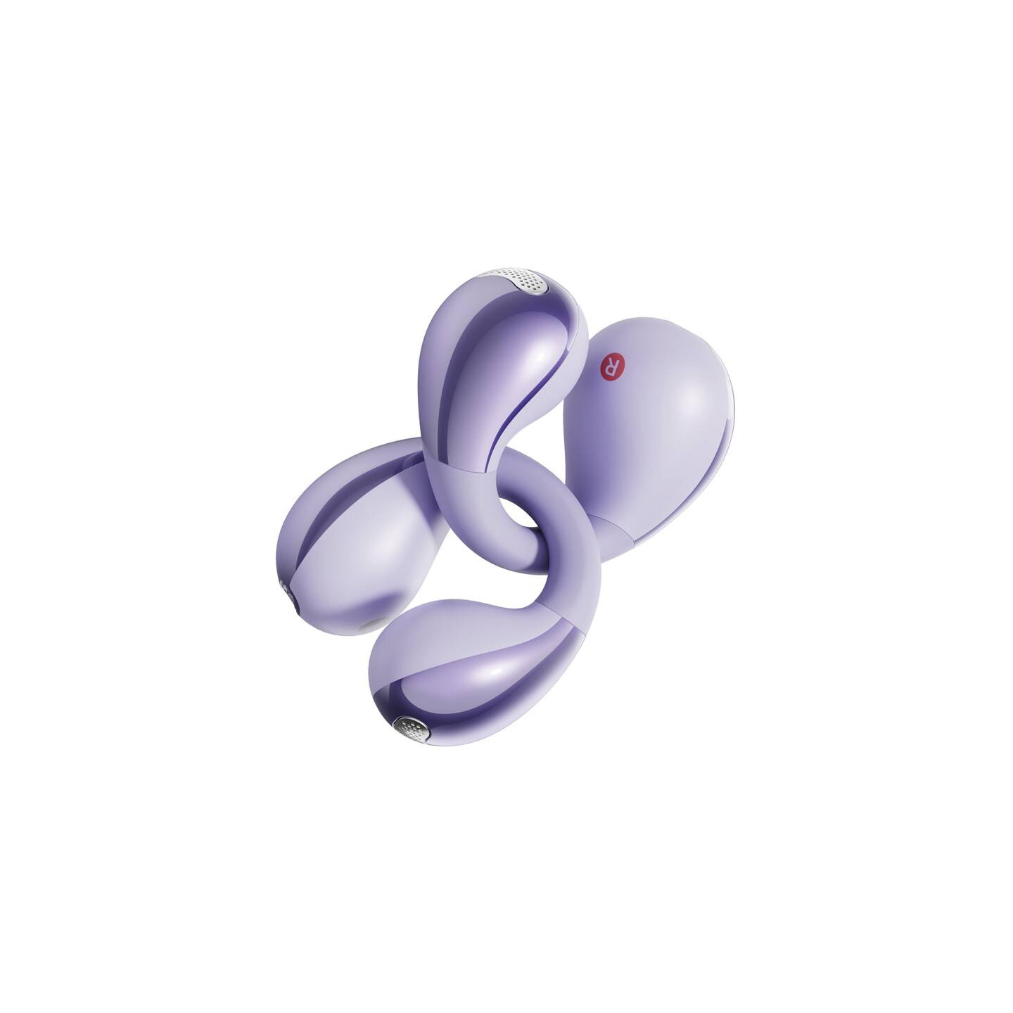 QCY Crossky Clip C30 headphones (purple)