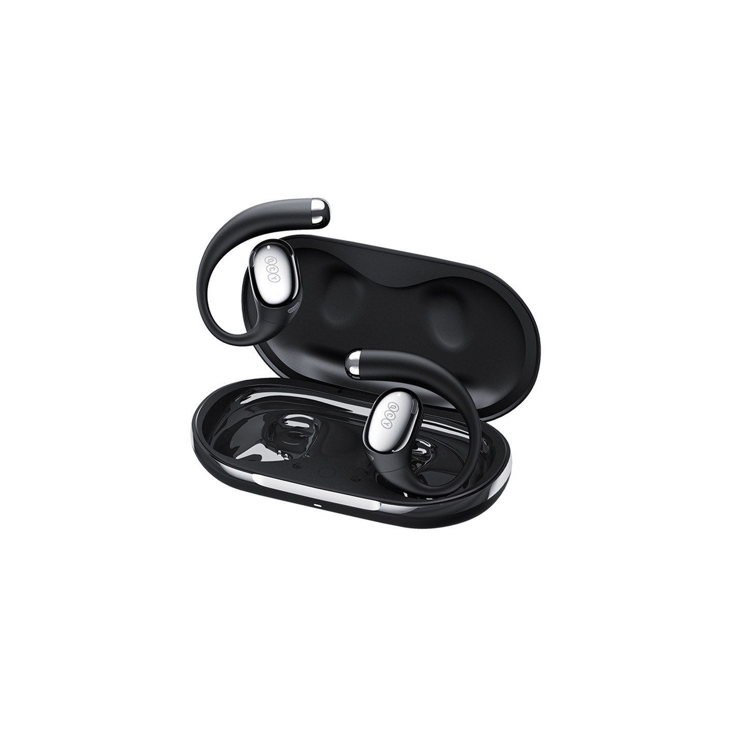 TWS QCY Crossky R70 wireless headphones (black)
