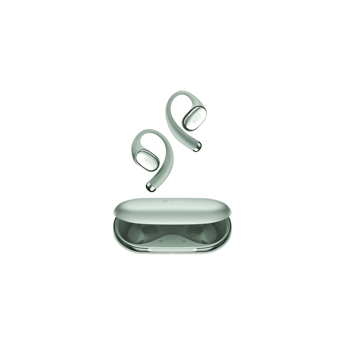 QCY Crossky R70 wireless earphones (green)