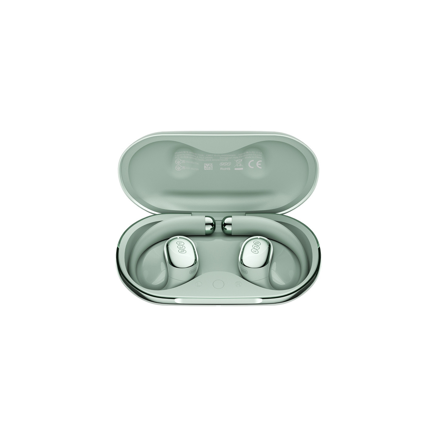 QCY Crossky R70 wireless earphones (green)