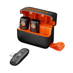 View product Microphone Hohem (2TX + 1RX +Charging Case )Type-C