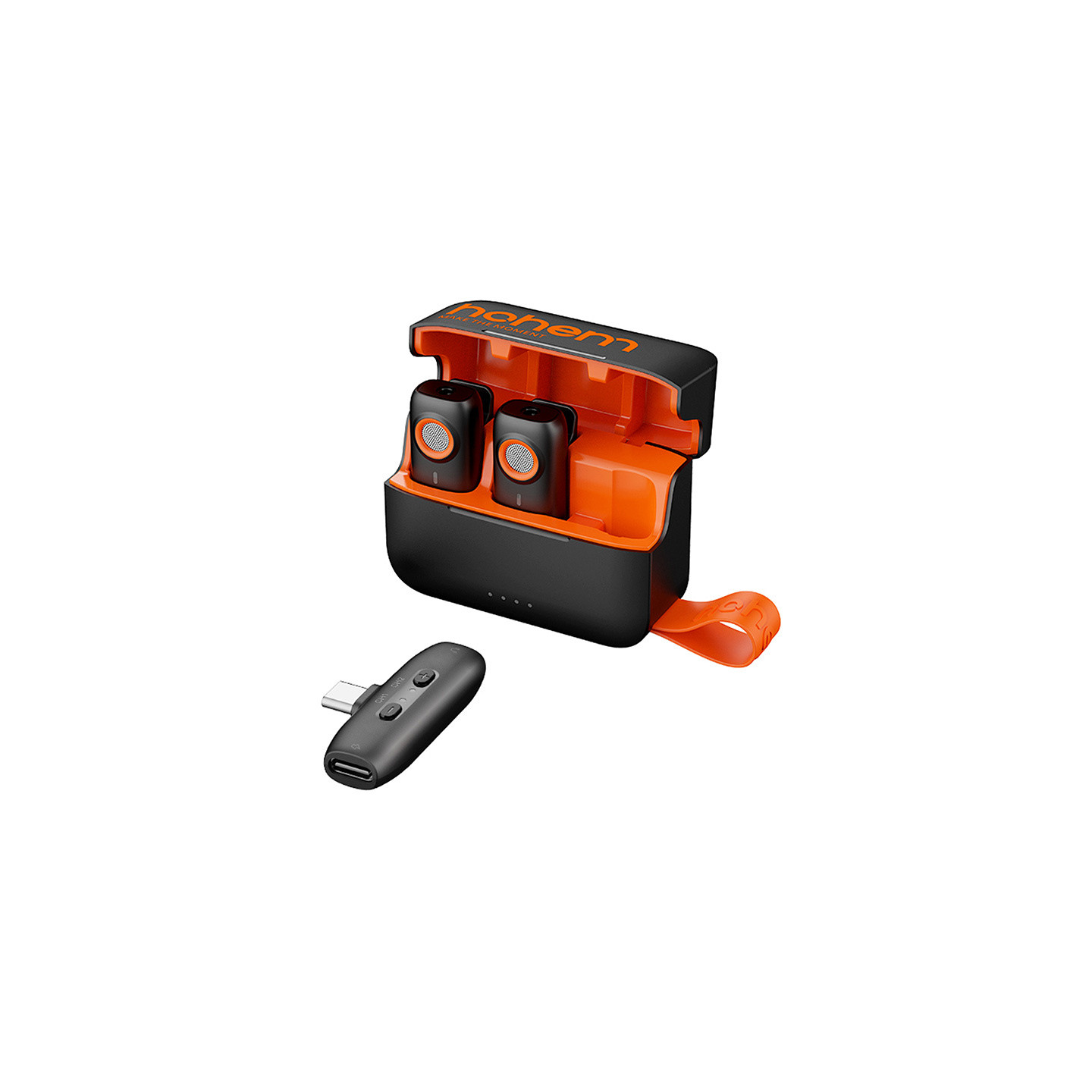 Microphone Hohem (2TX + 1RX +Charging Case )Type-C