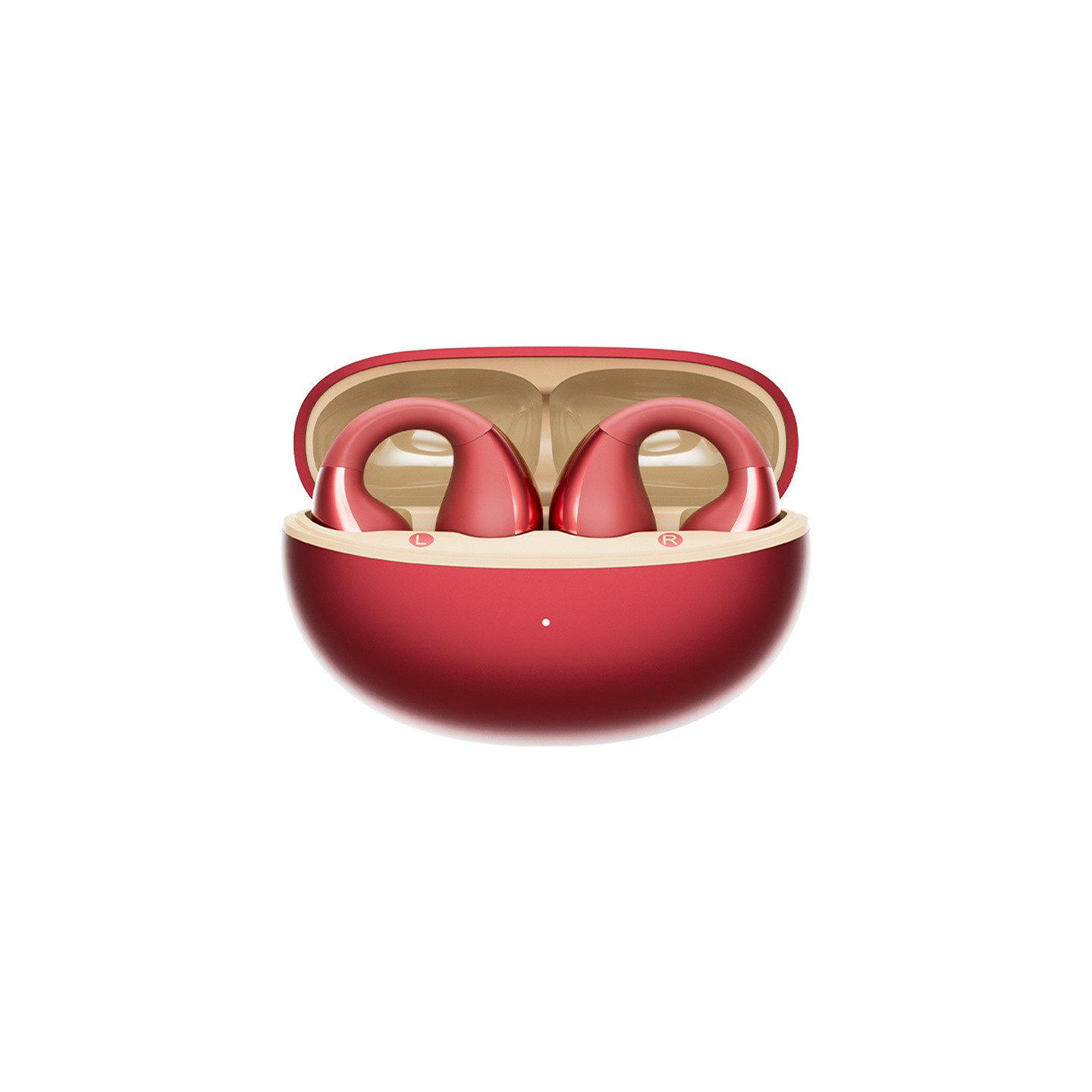 QCY Crossky Clip C30S Headphones (red)