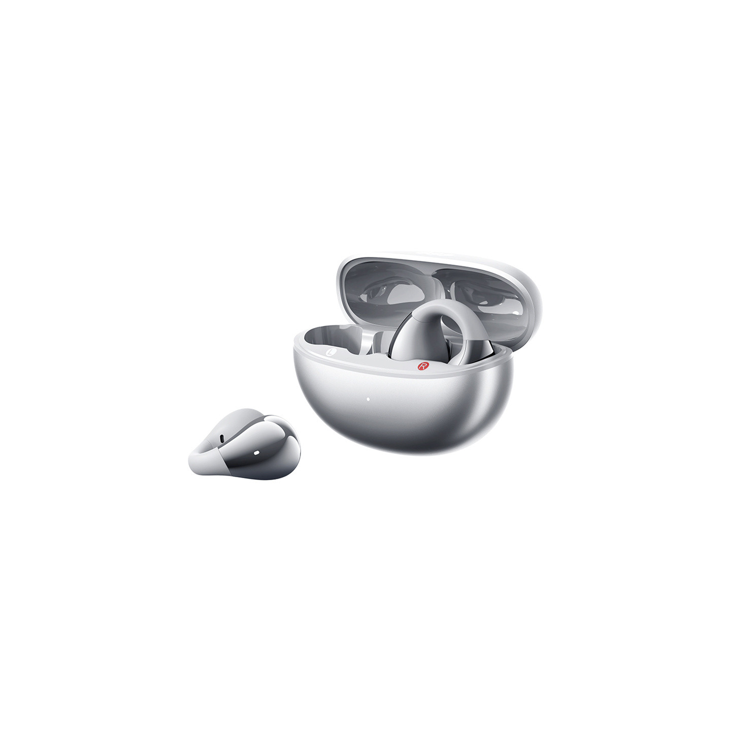 QCY Crossky Clip C30S headphones (silver)