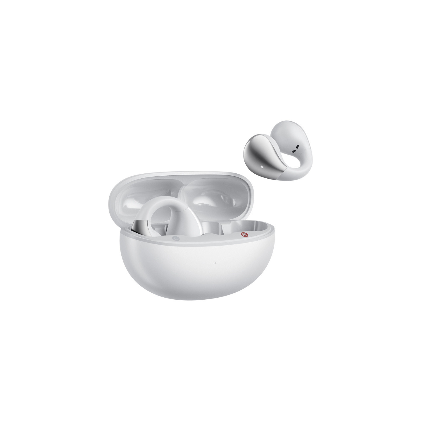 QCY Crossky Clip C30S headphones (white)