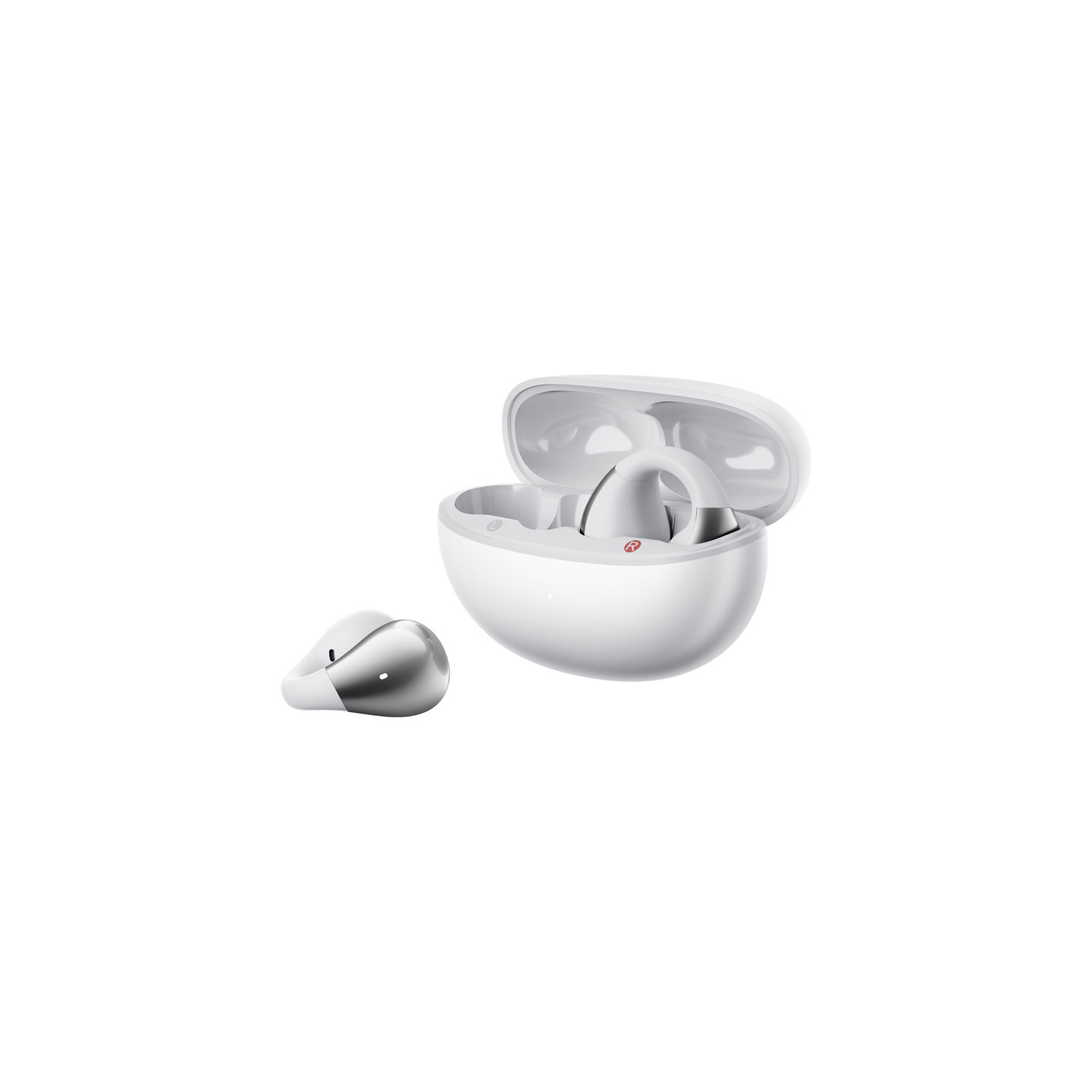 QCY Crossky Clip C30S headphones (white)