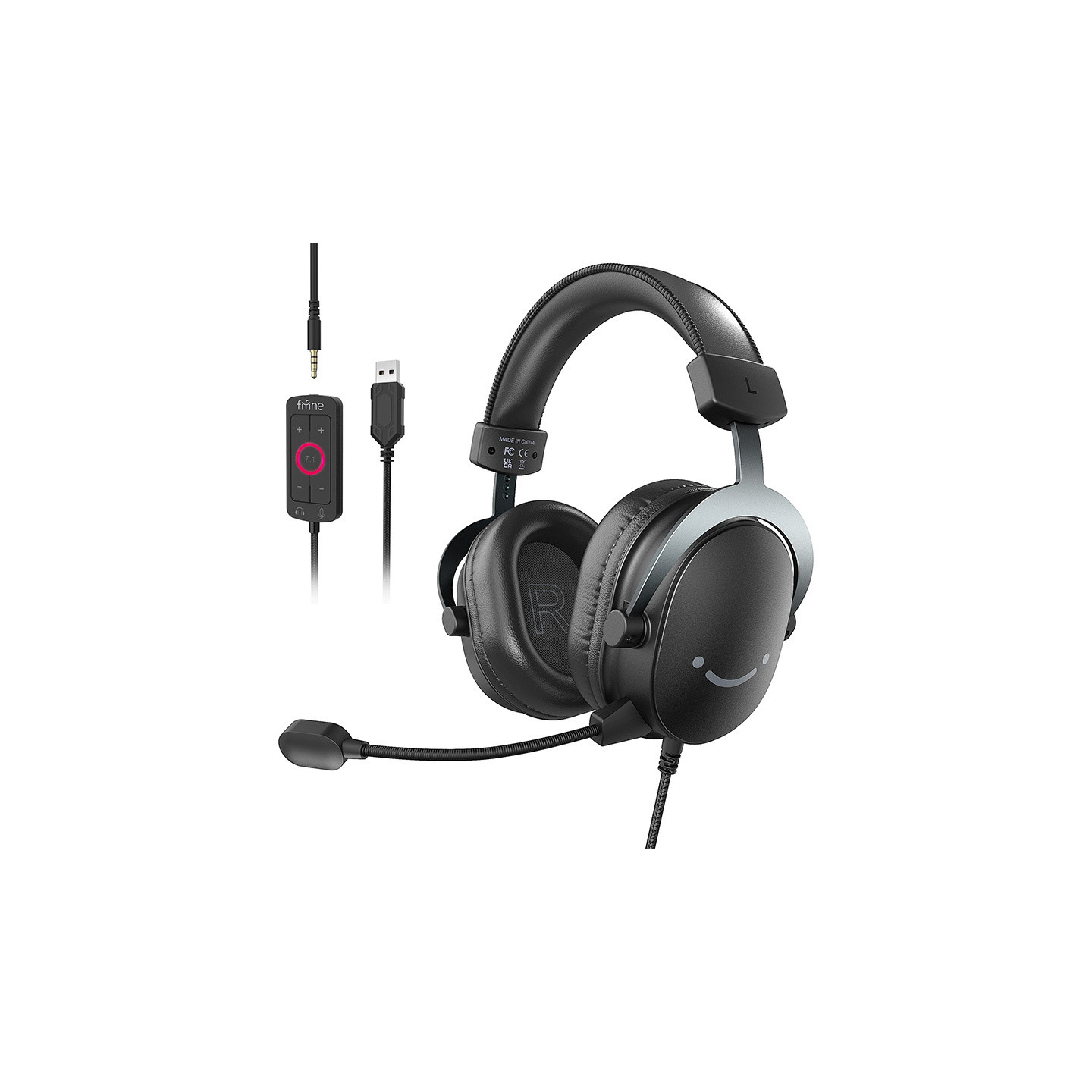 Fifine H9 gaming headphones (black)