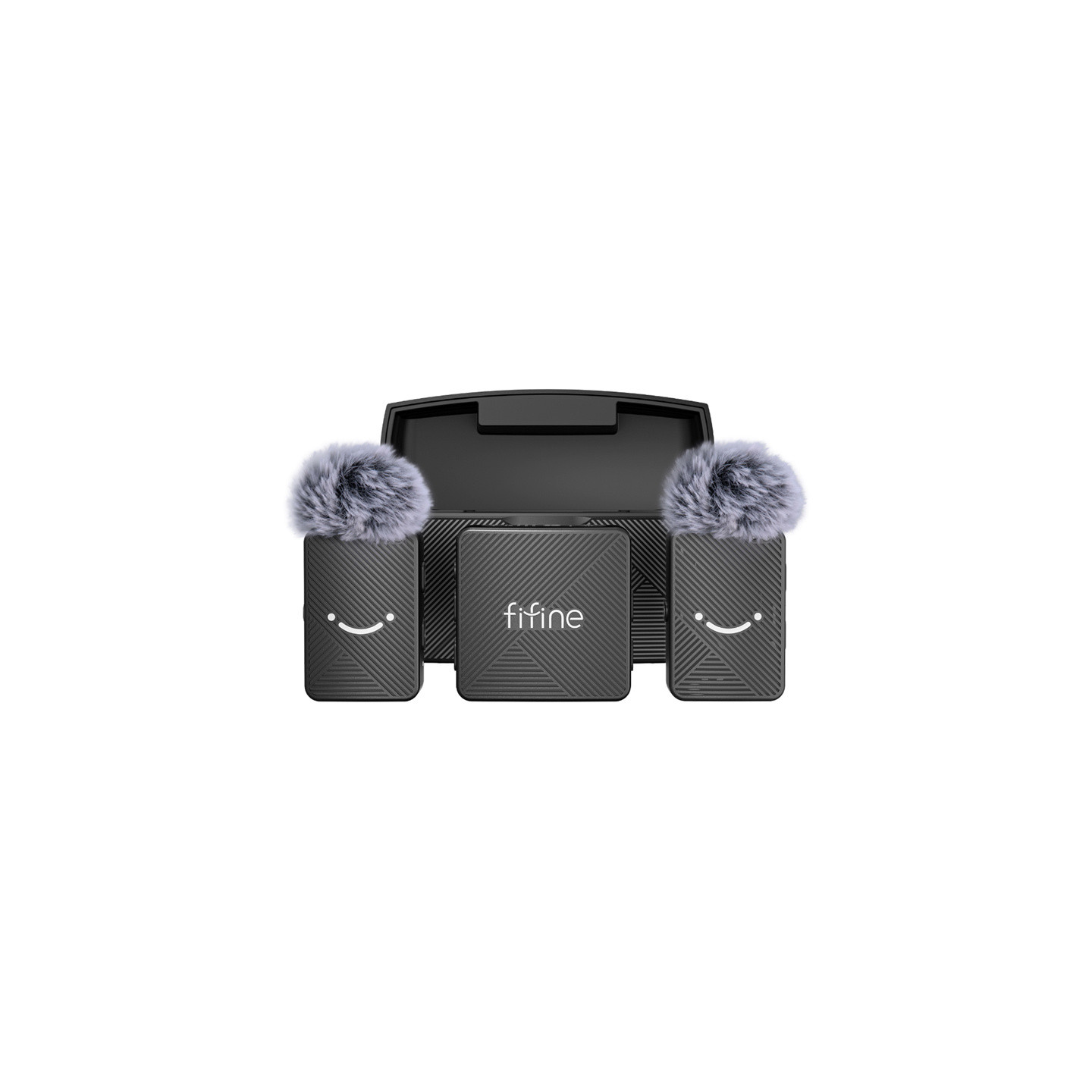 Fifine M9 tie microphone set (black)