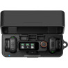 PULUZ Silicone Charging Case Protective Cover for DJI Mic 3 (Black)