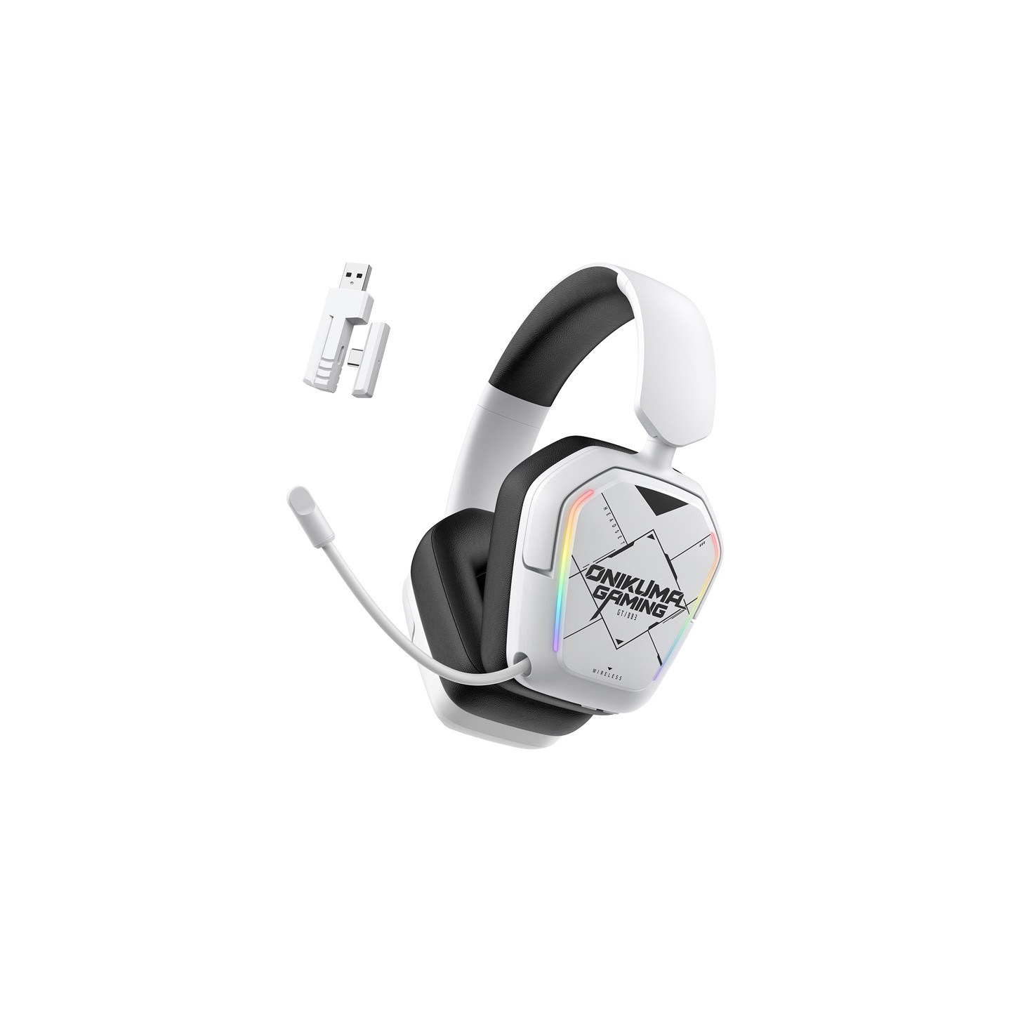 ONIKUMA BT883 gaming headphones (white)