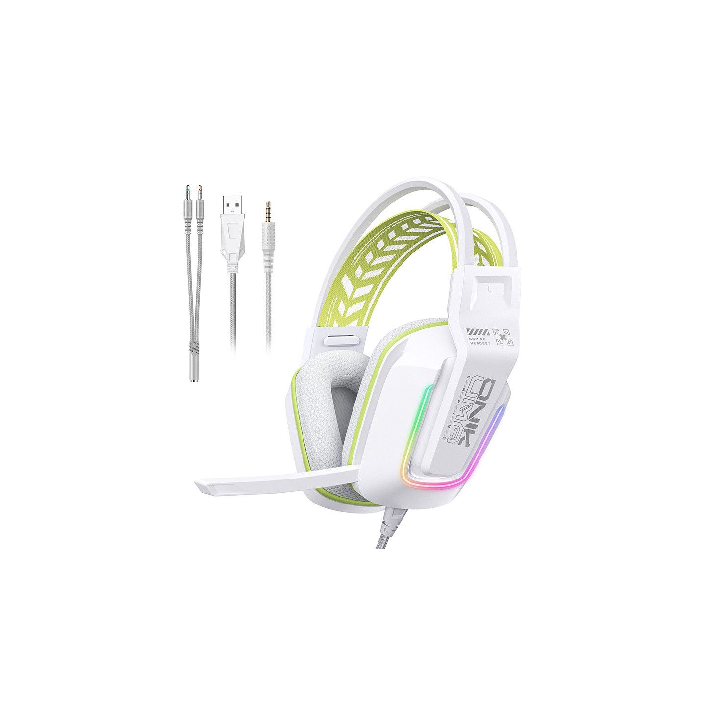 ONIKUMA X13 gaming headphones (white)