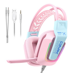 View product ONIKUMA X13 gaming headphones (pink)