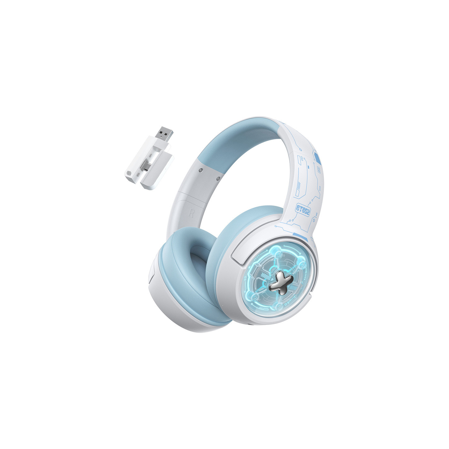 ONIKUMA GT802 gaming headphones (white)