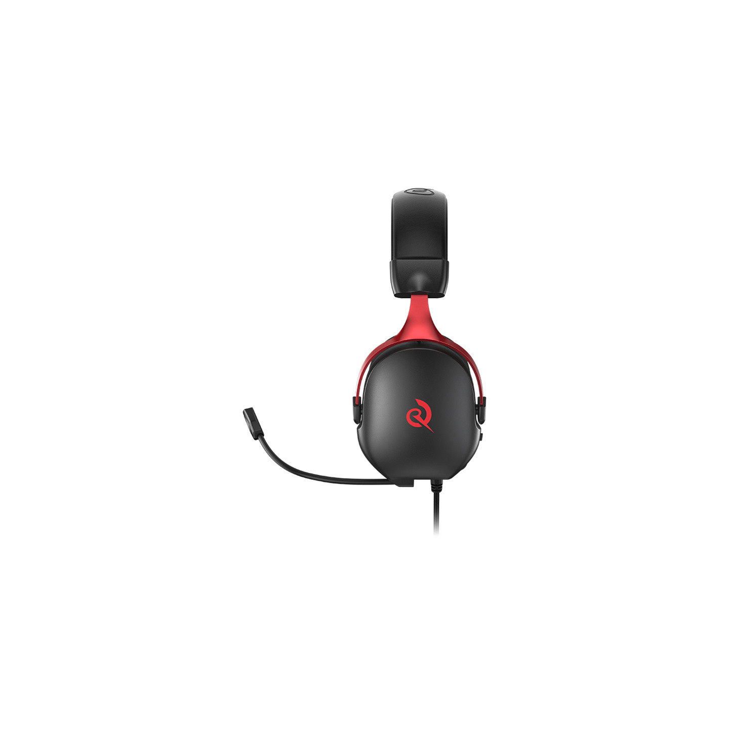 QCY Heroad VN200 Gaming Headphones (Black and Red)