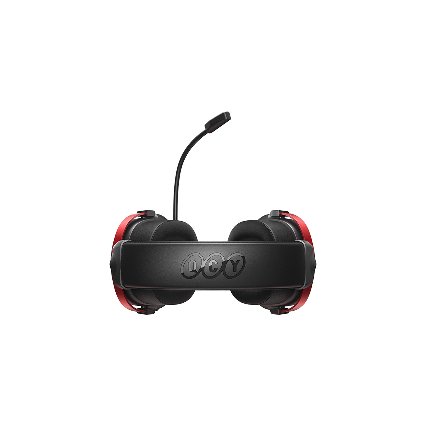 QCY Heroad VN200 Gaming Headphones (Black and Red)