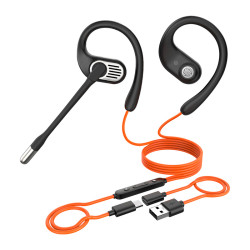 View product OpenRock Link 10 Wired Over-Ear Headphones (Black)