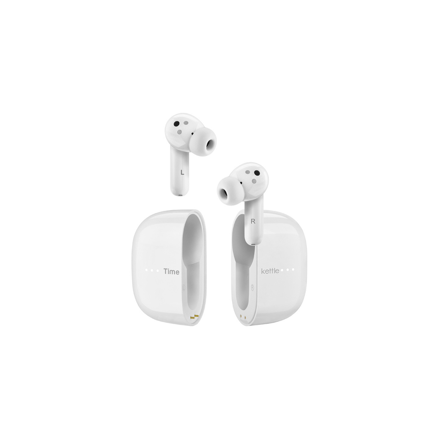 TIMEKETTLE M3 Offline Translation Earbuds (White)