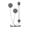 Motorcycle helmet headset with 3.5 mm plug for V6pro+ EJEAS HIFI-M intercom