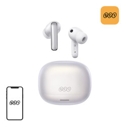 View product QCY Melobuds N65 Wireless Earbuds (White)