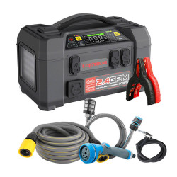 View product Lokithor AW401 Jump Starter / Booster 2500A + Powerbank 20000mAh + Compressor + Flash Light + Power Wash 5-in-1 Device