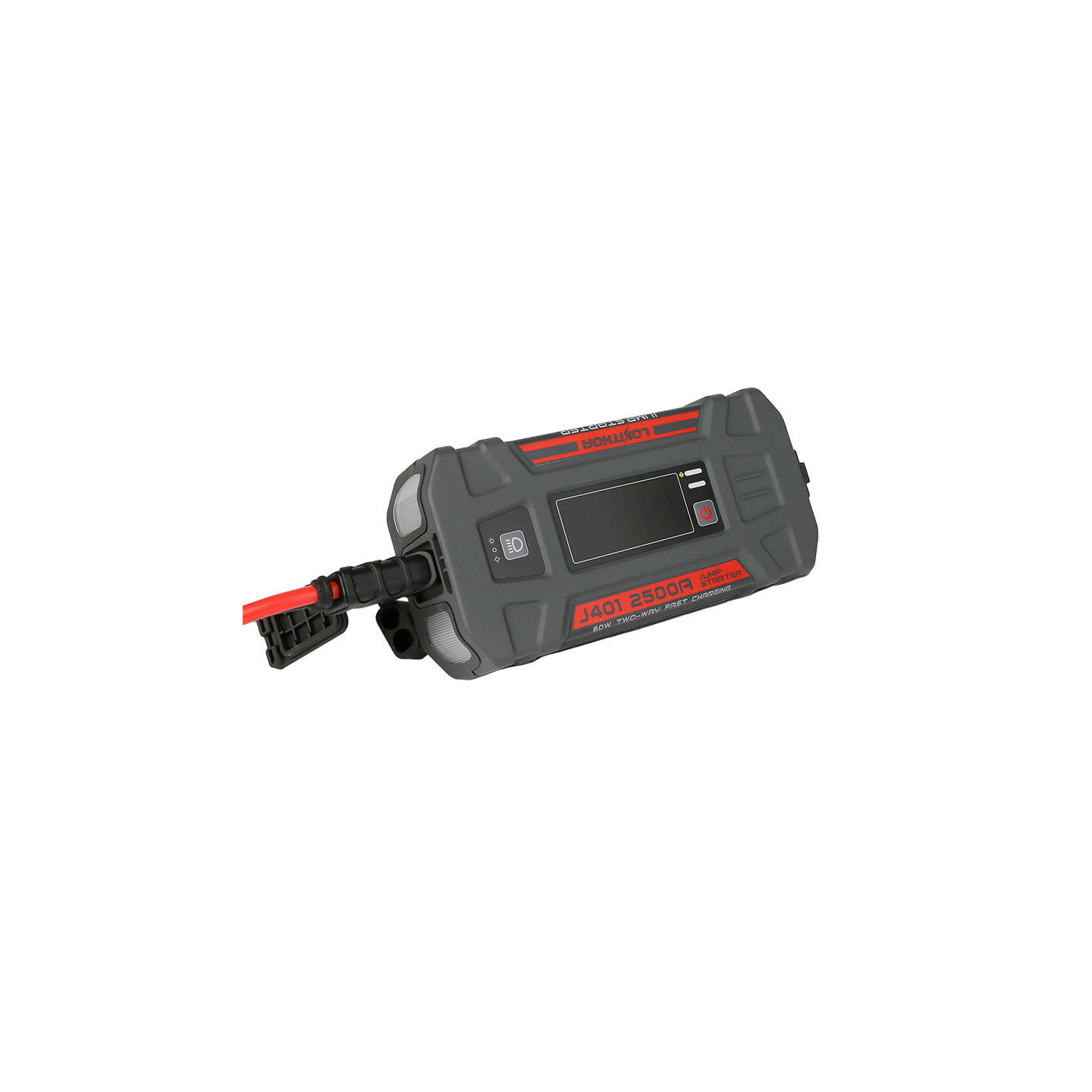 Lokithor J401 Jump Starter / Booster 2500A + Powerbank 20000mAh + Flashlight 4-in-1 Device