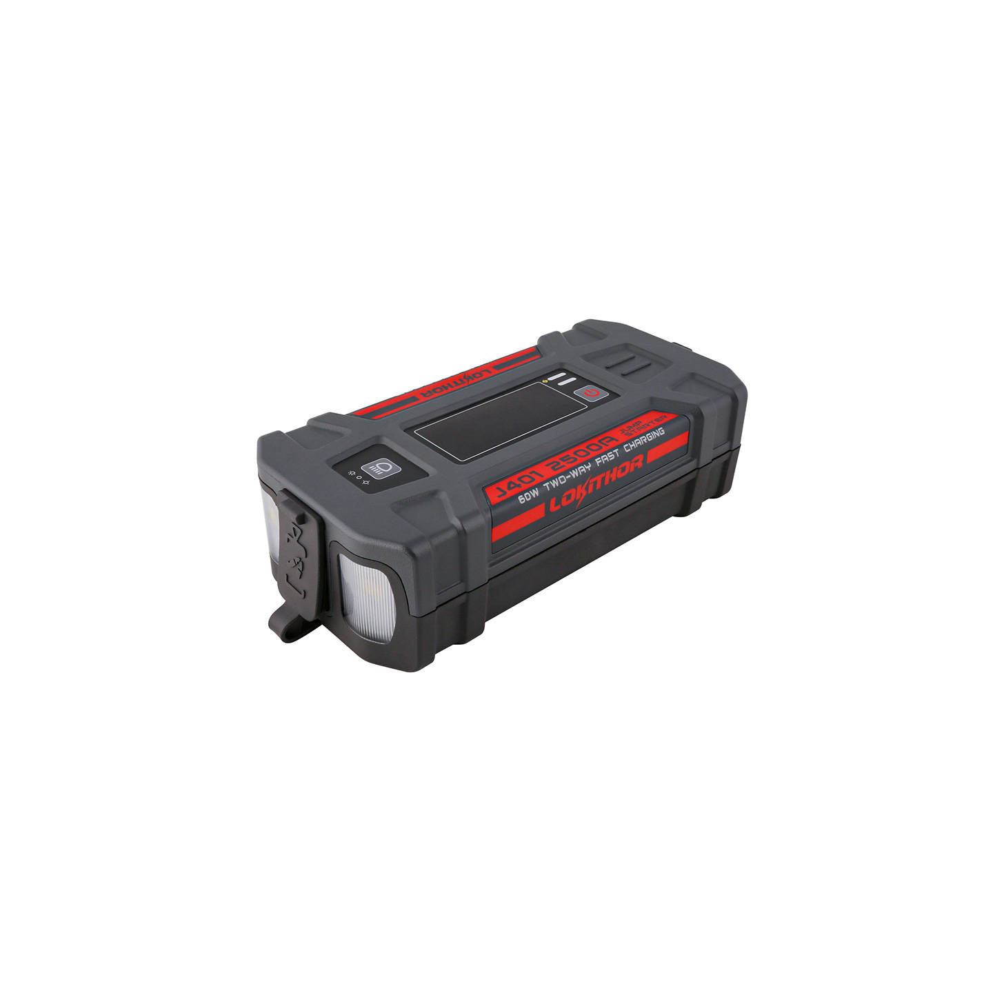 Lokithor J401 Jump Starter / Booster 2500A + Powerbank 20000mAh + Flashlight 4-in-1 Device
