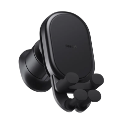 View product Stable Gravitational Wireless Charging Car Mount Baseus Pro 15W (black)