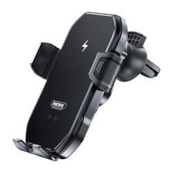 View product Car mount Remax. RM-C61, with inductive cahrger 15W (black)