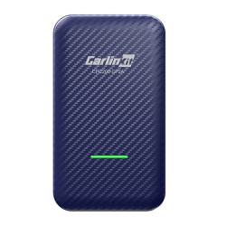 View product Carlinkit CP2A wireless adapter Apple Carplay/Android Auto (blue)