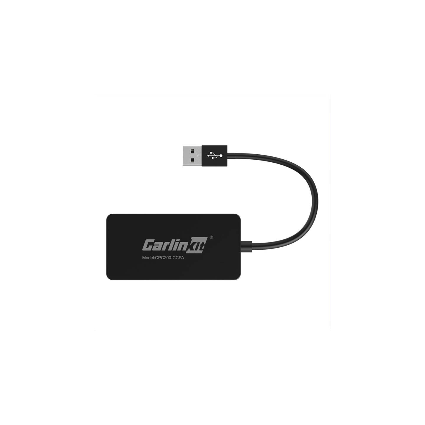 Carlinkit CCPA wireless adapter Apple Carplay/Android Auto (black)