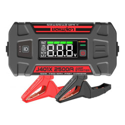 View product Lokithor J401X Jump Starter / Booster 2500A + Powerbank 20000mAh + Flashlight 4-in-1 Device working in -40°C