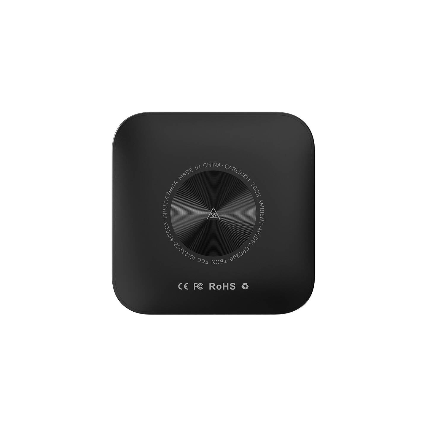Carlinkit TBOX PLUS LED Wireless Adapter, 4G/64G, Apple Carplay/Android Auto (black)