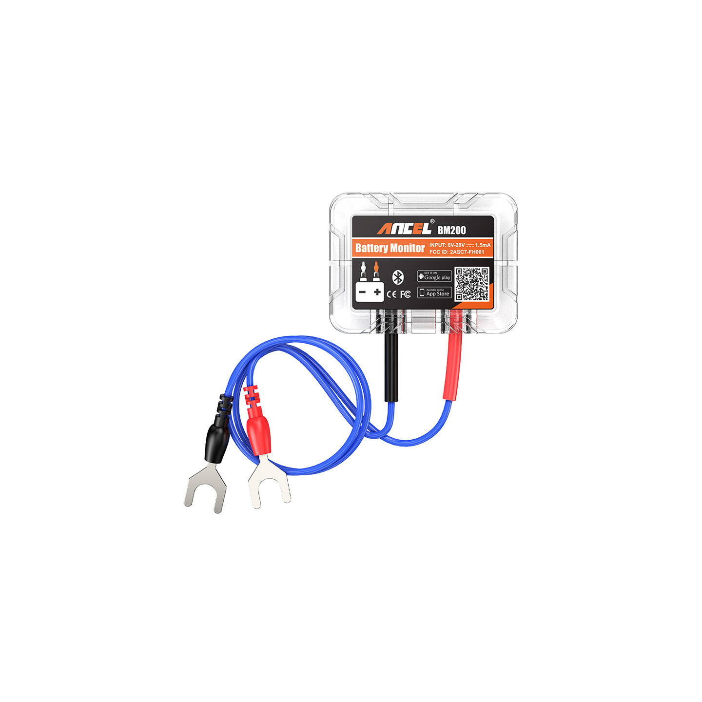 Bluetooth Battery Tester Ancel BM200 6-20V DC