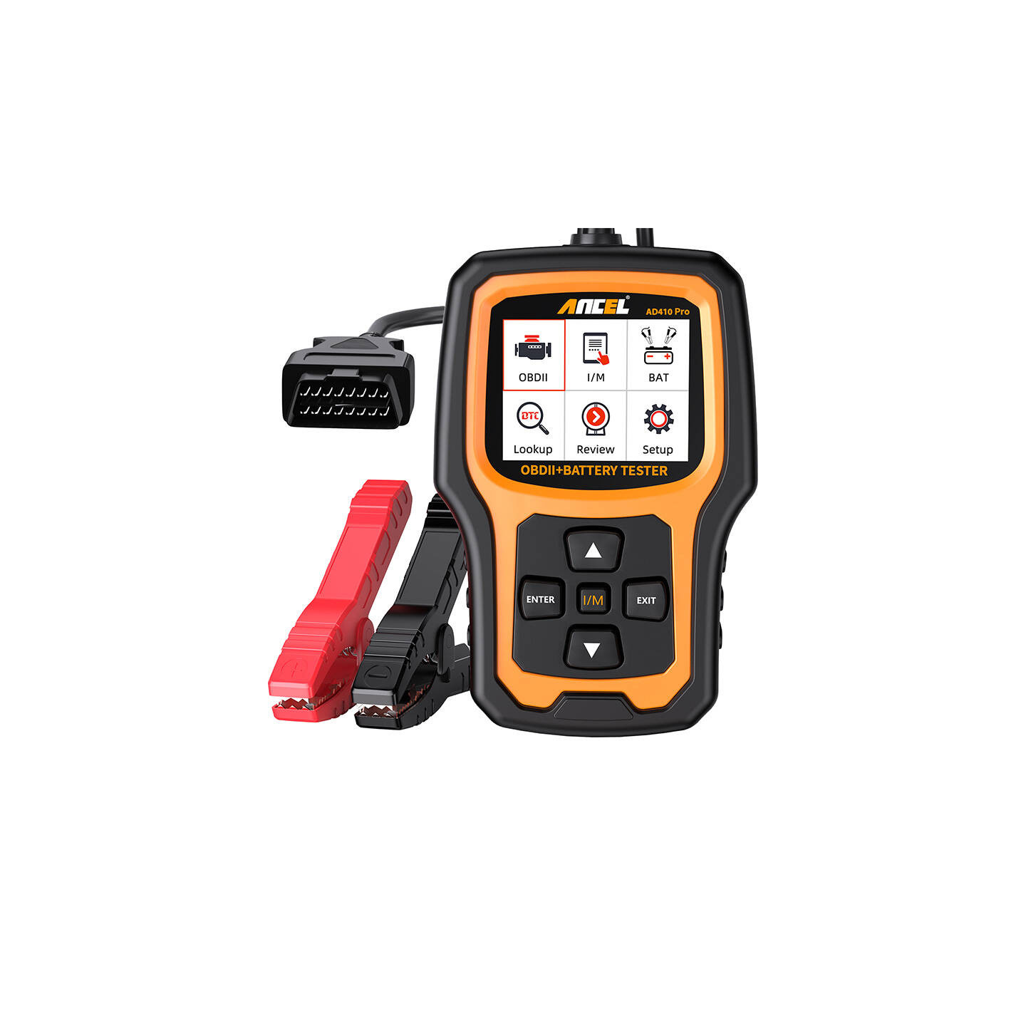 2in1 Diagnostic Scanner OBD2 and Battery Tester Ancel AD410 PRO