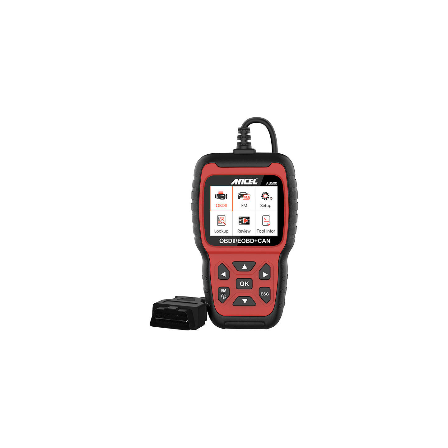 Diagnostic Scanner OBD2 Ancel AS500/AC105