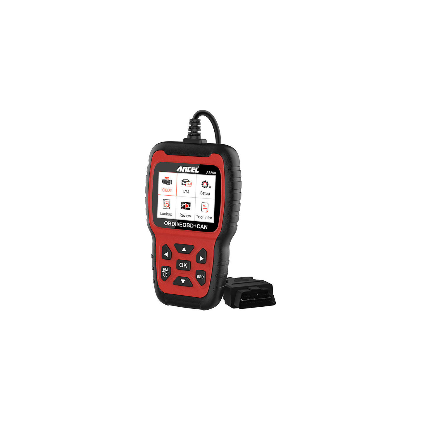 Diagnostic Scanner OBD2 Ancel AS500/AC105