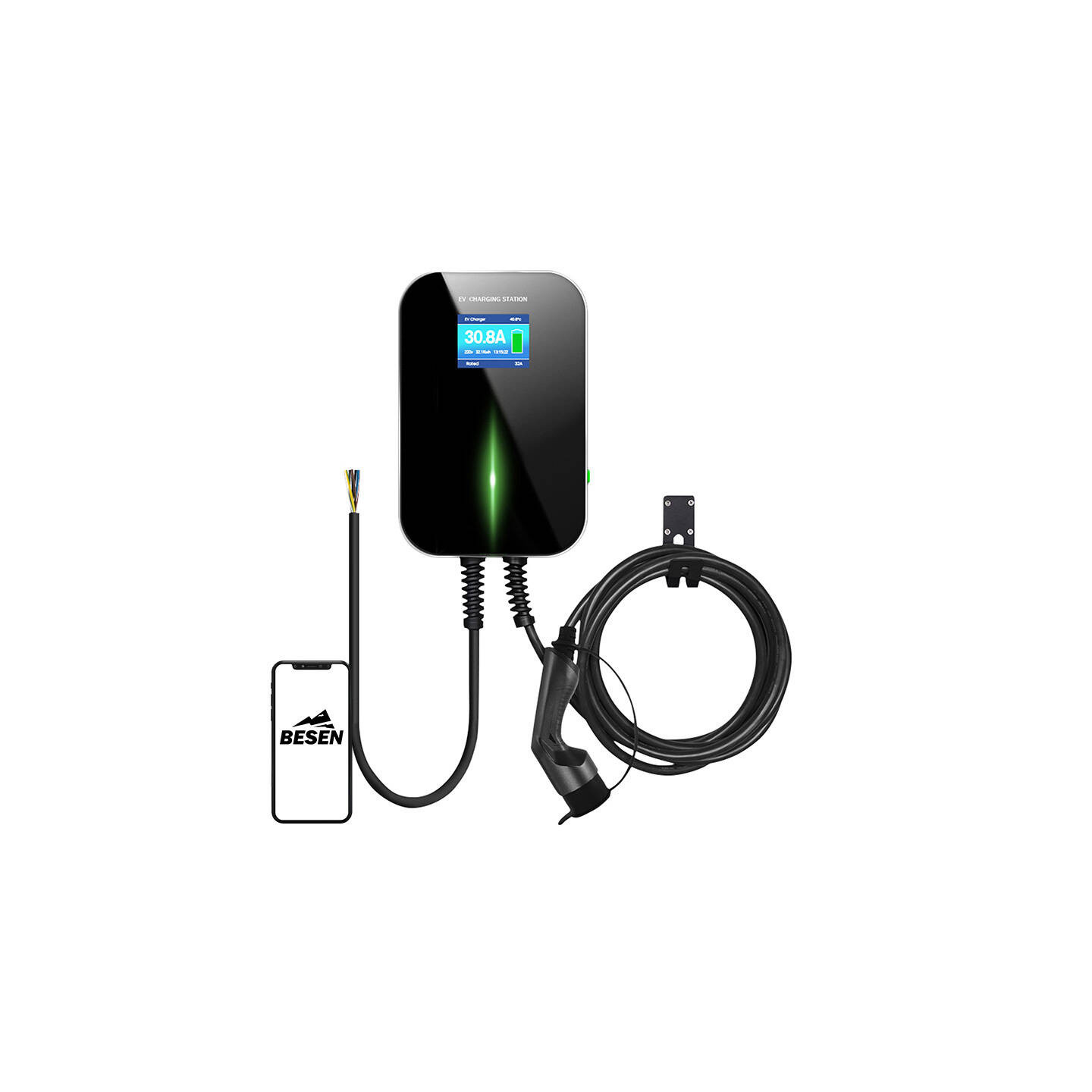 Besen BS20 11kW APP Wall-Mounted Charger for Electric Cars