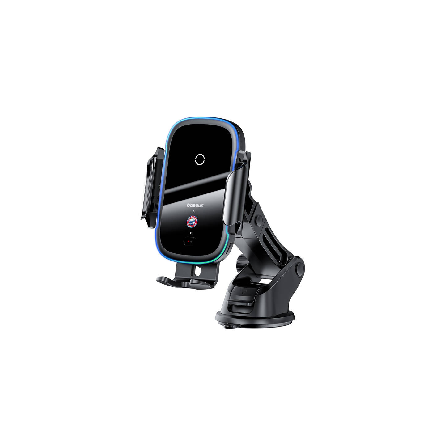 Baseus car holder with 15W charger (black) Bayern edition