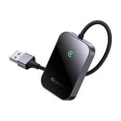 View product CarPlay wireless adapter with USB cable McDodo CA-7210 black