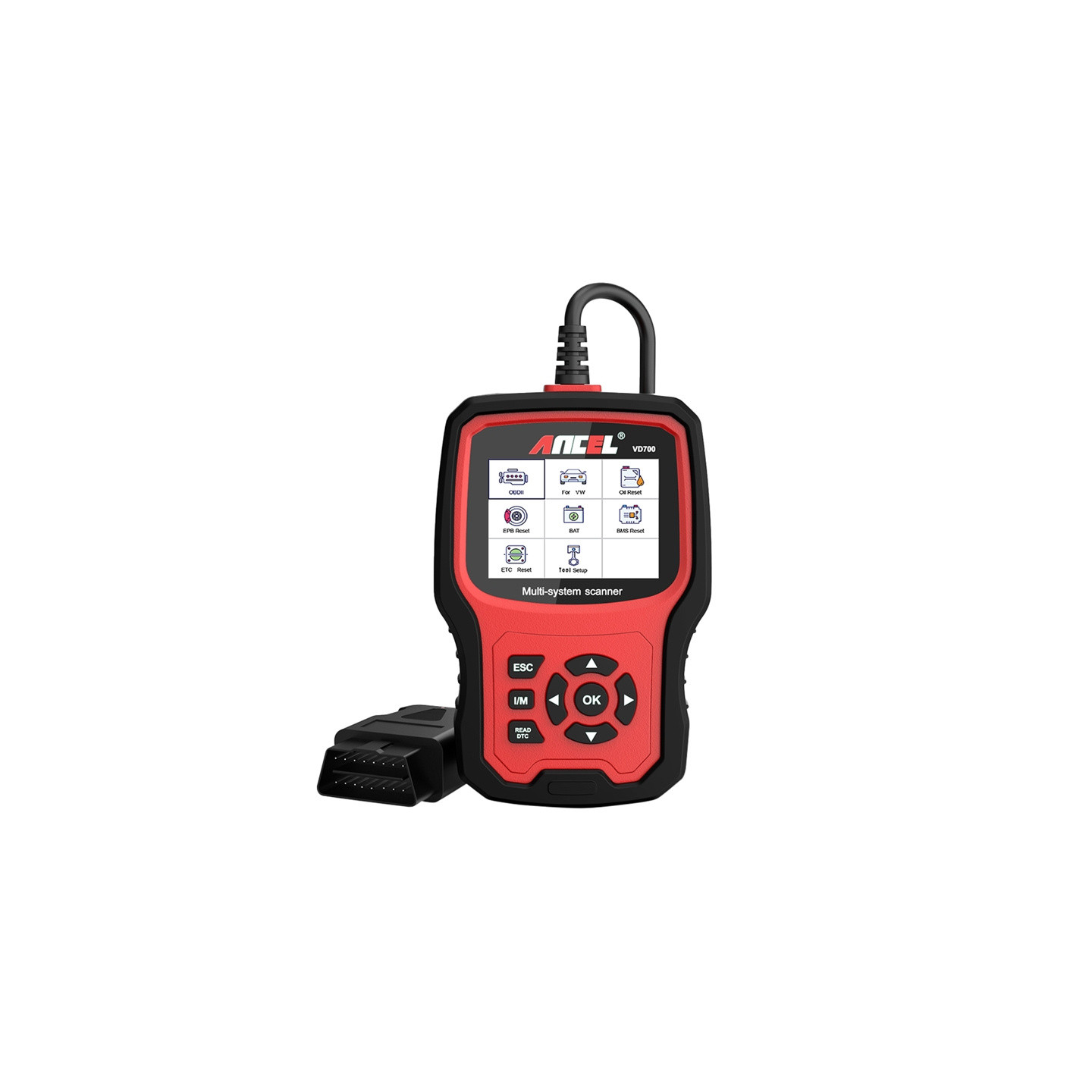Ancel VD700 OBD2 diagnostic scanner