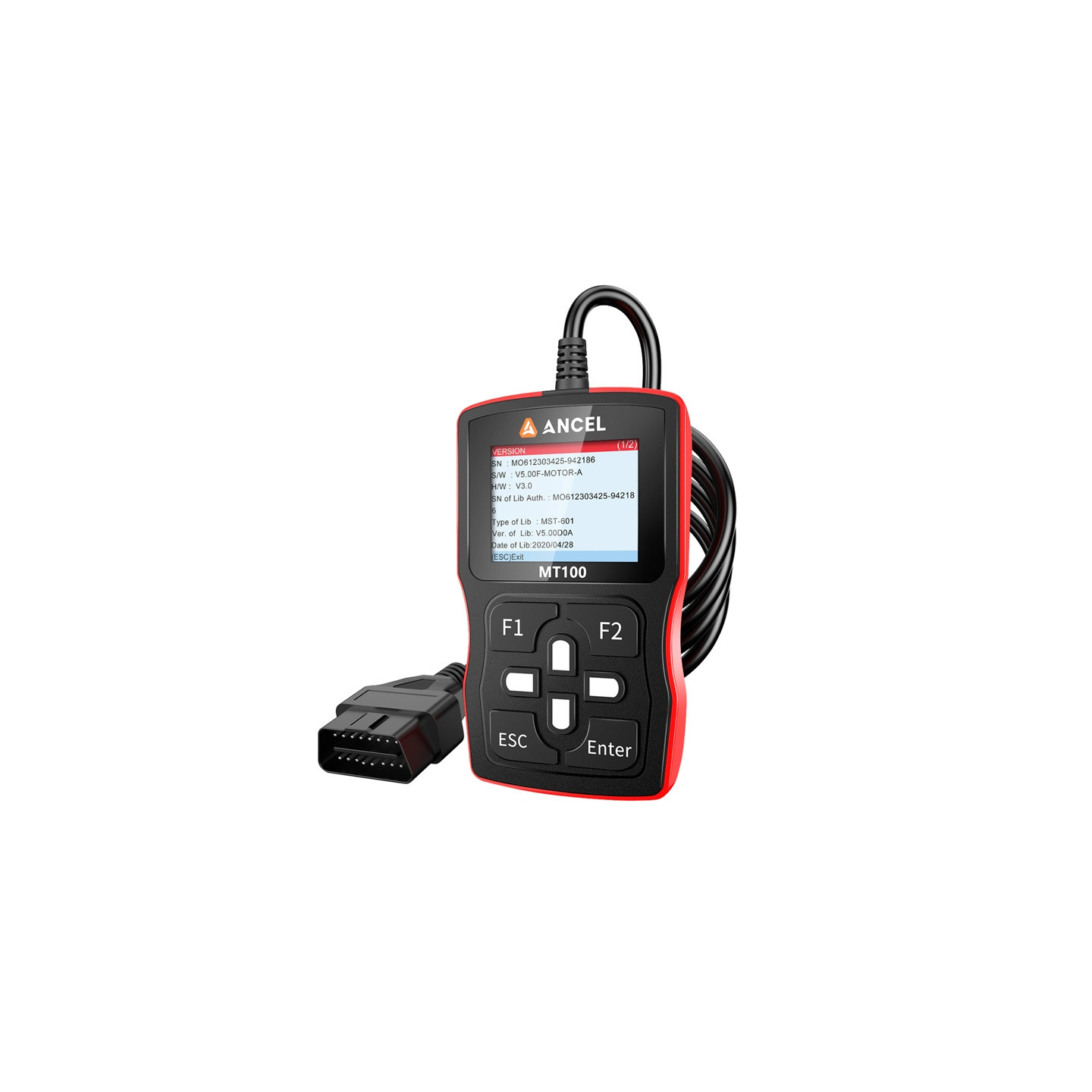 Ancel MT100 motorcycle diagnostic scanner