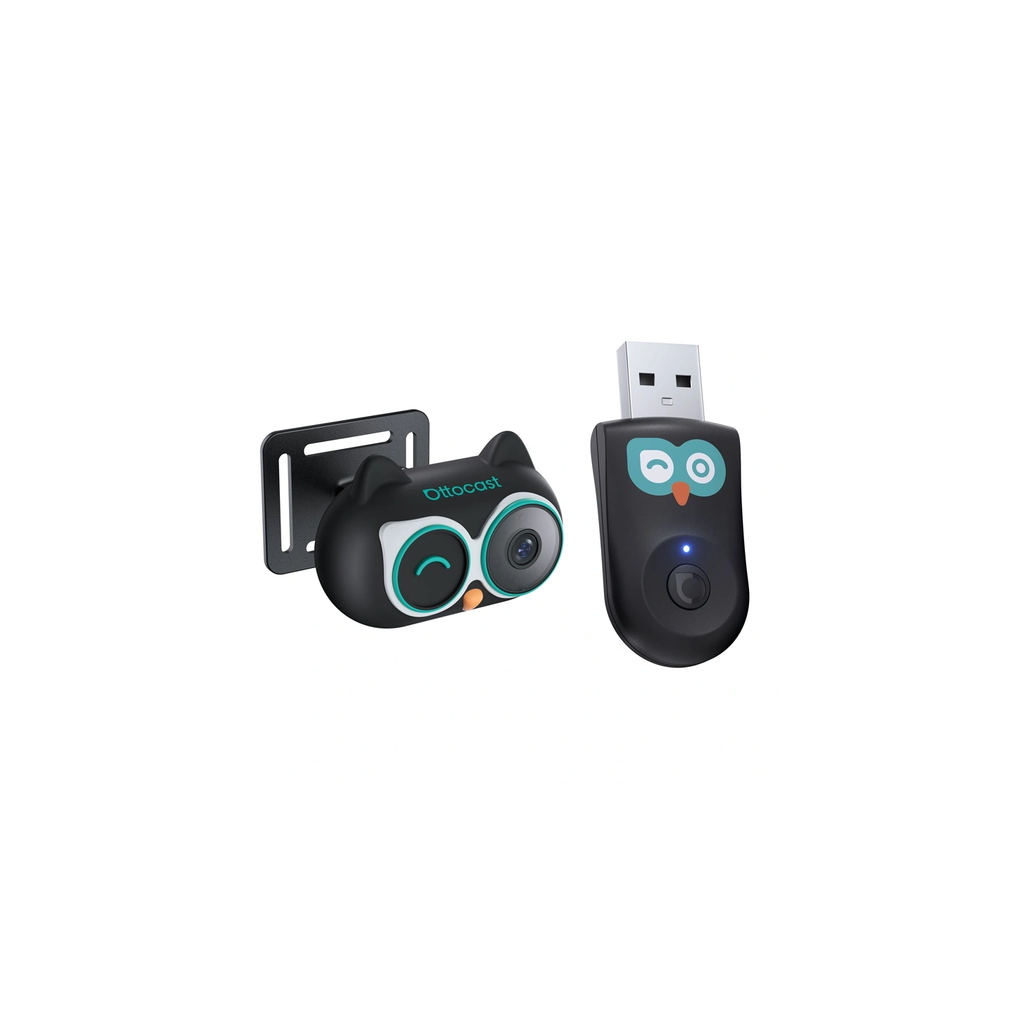 Ottocast CarPlay wireless car adapter with car nanny (Cabin Care)