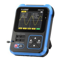 View product FNIRSI Handheld Digital Oscilloscope Transistor Tester SigGen 3 in 1 DSO-TC3