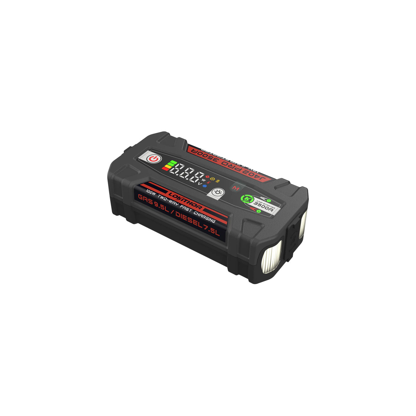LOKITHOR J402 PRO 88.8 Wh 3500 A Jump Starter