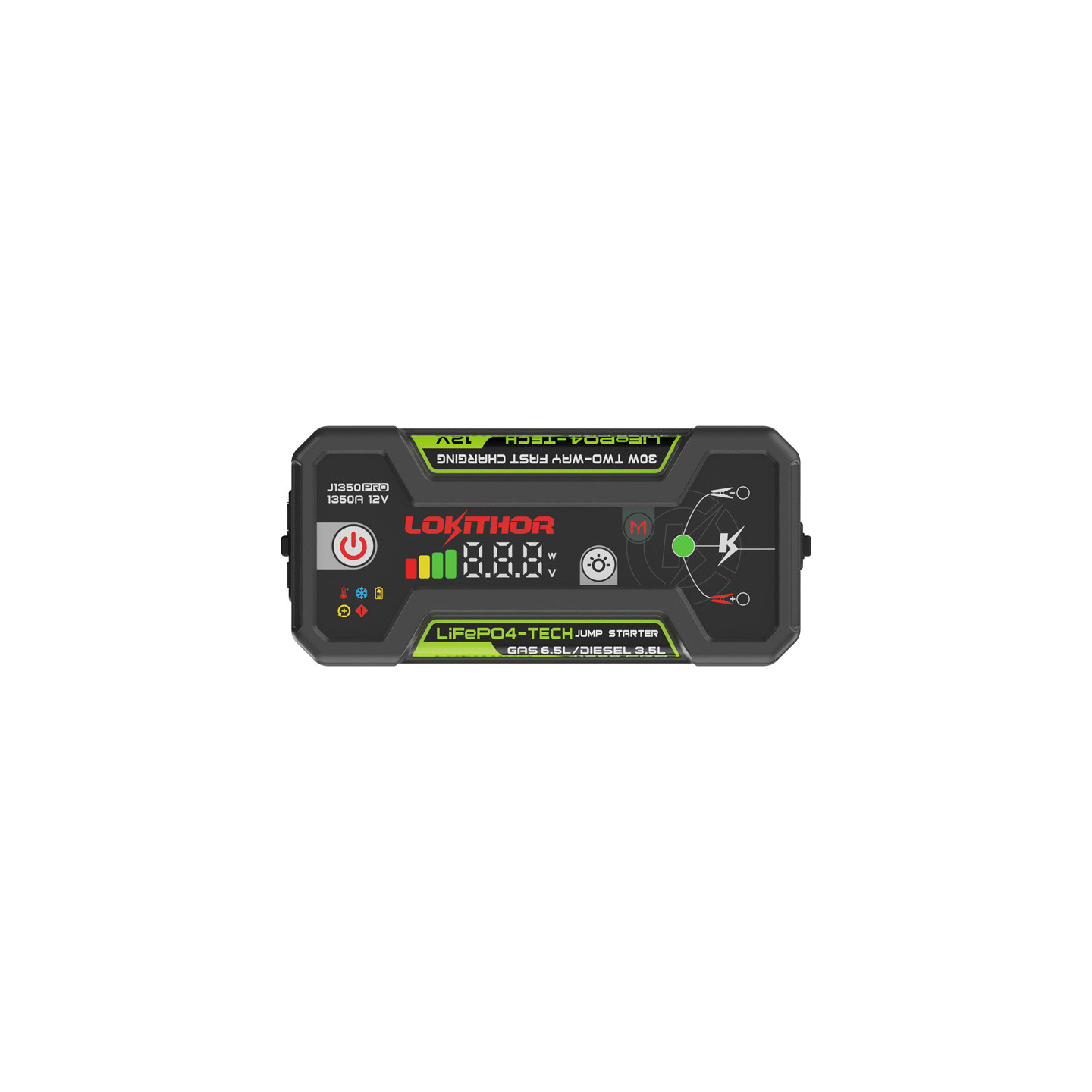 LOKITHOR J1350 Pro 25.6Wh Jump Starter